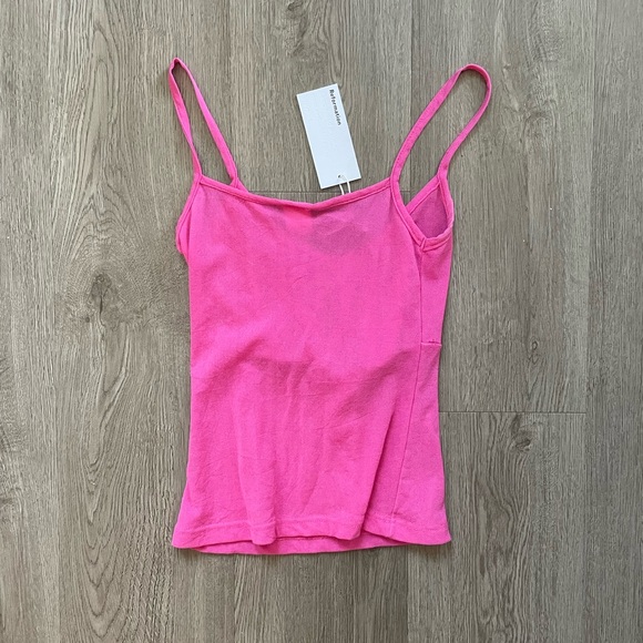 Reformation Vintage Pink Tank Y2K XS - Picture 2 of 2
